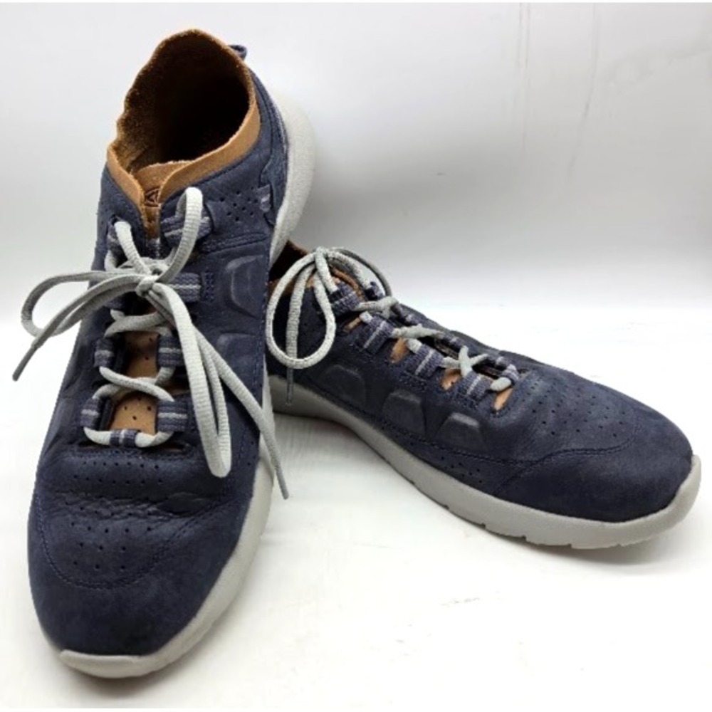 KEEN 10 Outdoor 1022245 Men Highland Hikers Grey Lace Low Profile Sneakers Shoes